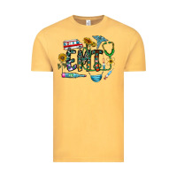 Vintage Mustard emt Vintage Tee - CowhideDigitalArt