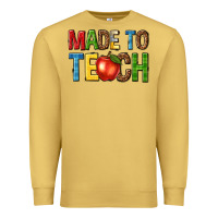 Antique Gold made to teach Premium Sweatshirt - NancyCooperArtShop