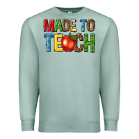 Seafoam made to teach Premium Sweatshirt - NancyCooperArtShop