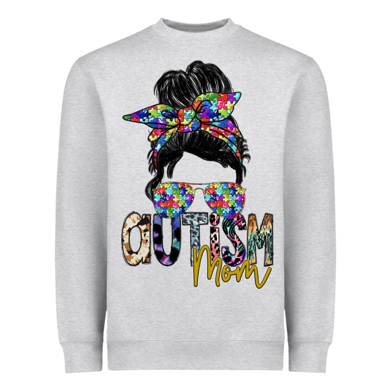 Autism Mom Heavyweight Sweatshirt by SublimationCraftShop | Teevron