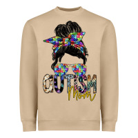 Mushroom autism mom Heavyweight Sweatshirt - SublimationCraftShop