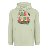 Matcha lake life Heavyweight Hoodie - MaliasSmallBusiness