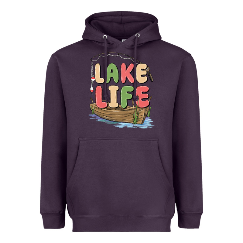 Lake Life Heavyweight Hoodie by MaliasSmallBusiness | Teevron
