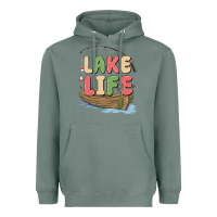 Sage lake life Heavyweight Hoodie - MaliasSmallBusiness
