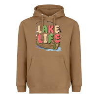 Toasted Coconut lake life Heavyweight Hoodie - MaliasSmallBusiness