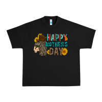 Black happy mothers day Urban Heavy Tee - RacoonDesign