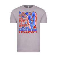 Vintage Zinc flip flops and freedom Vintage Tee - HRA Design Shop