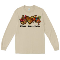Mushroom peace love rodeo Long Sleeve Tee - JahusDesignShop