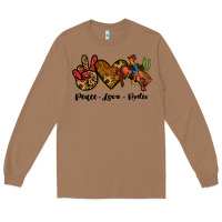 Toasted Coconut peace love rodeo Long Sleeve Tee - JahusDesignShop