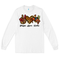 White peace love rodeo Long Sleeve Tee - JahusDesignShop