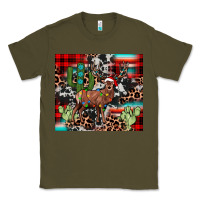 Army Green christmas reinder Classic Tee - JahusDesignShop