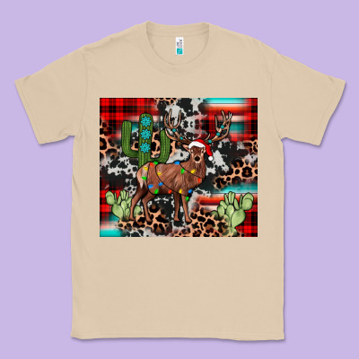 Christmas Reinder Classic Tee Designed By Jahusdesignshop
