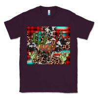 Plum christmas reinder Classic Tee - JahusDesignShop