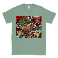 Sage christmas reinder Classic Tee - JahusDesignShop
