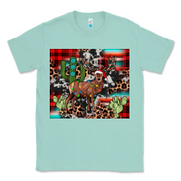 Seafoam christmas reinder Classic Tee - JahusDesignShop