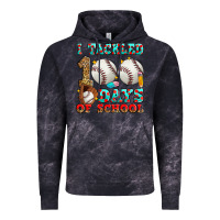 Cloud Black i tackled 100 days of school baseball Vintage Hoodie - Zillion Design Studio