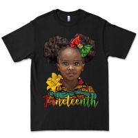 Black juneteenth african girl Premium Tee - BarkalooDesign