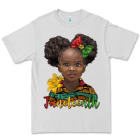 Dove Grey juneteenth african girl Premium Tee - BarkalooDesign