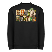 Black Egg Hunter Easter Day Heavyweight Sweatshirt - Neo Western