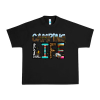 Black camping life Urban Heavy Tee - CowhideDigitalArt