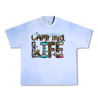 Grape Ice camping life Urban Heavy Tee - CowhideDigitalArt
