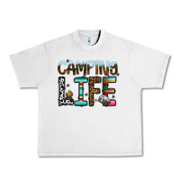 Lunar Rock camping life Urban Heavy Tee - CowhideDigitalArt