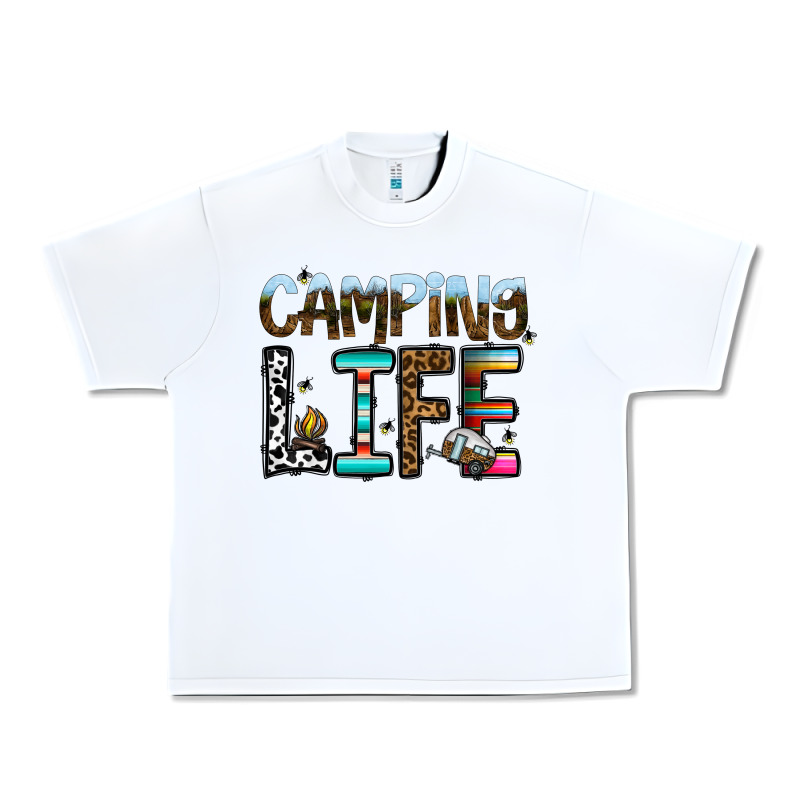 Camping Life Urban Heavy Tee by CowhideDigitalArt | Teevron