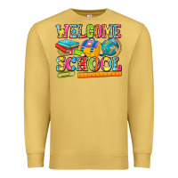 Antique Gold welcome school Premium Sweatshirt - NancyCooperArtShop
