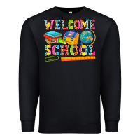 Black welcome school Premium Sweatshirt - NancyCooperArtShop