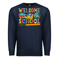 Navy welcome school Premium Sweatshirt - NancyCooperArtShop