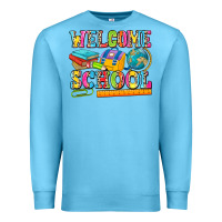 Ocean Blue welcome school Premium Sweatshirt - NancyCooperArtShop