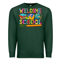 Sports Green welcome school Premium Sweatshirt - NancyCooperArtShop