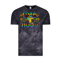 Cloud Black free dad hugs Vintage Tee - CowhideDigitalArt