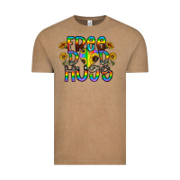 Vintage Coffee free dad hugs Vintage Tee - CowhideDigitalArt