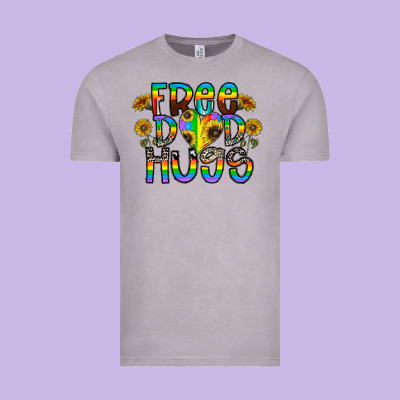 Free Dad Hugs Vintage Tee Designed By Cowhidedigitalart
