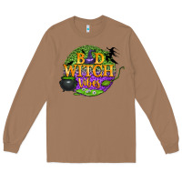 Toasted Coconut bad witch vibes Long Sleeve Tee - BundleAndBundleShop