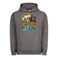 Pigment Tornado Obsessive Cow Disorder with Cows Urban Hoodie - texasbilliewilder