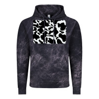 Cloud Black distressed cowhide pattern Vintage Hoodie - RanaPortraitStore