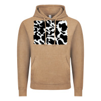 Vintage Coffee distressed cowhide pattern Vintage Hoodie - RanaPortraitStore