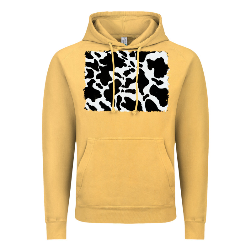 Distressed Cowhide Pattern Vintage Hoodie by RanaPortraitStore | Teevron