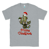 Heather Grey merry christmas cactus Classic Tee - RanaPortraitStore