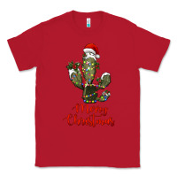 Red merry christmas cactus Classic Tee - RanaPortraitStore