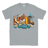 Heather Grey nail hustler Classic Tee - AdoDesignShop