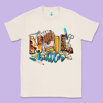 Nail Hustler Classic Tee Designed By Adodesignshop