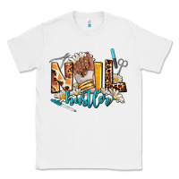 White nail hustler Classic Tee - AdoDesignShop