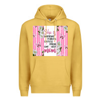 Antique Gold mother's day inspirational quotes Premium Hoodie - Artiststas