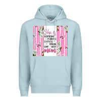 Blue Mist mother's day inspirational quotes Premium Hoodie - Artiststas
