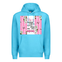 Ocean Blue mother's day inspirational quotes Premium Hoodie - Artiststas