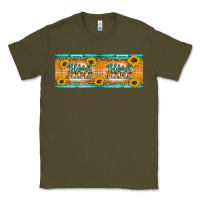 Army Green Blessed mama Classic Tee - Artiststas