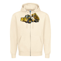 Sandshell Articulated Hauler Zipper Hoodie - LillyAllenDesigns